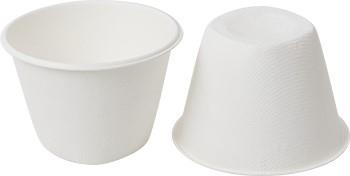 4oz Bagasse Sauce Containers