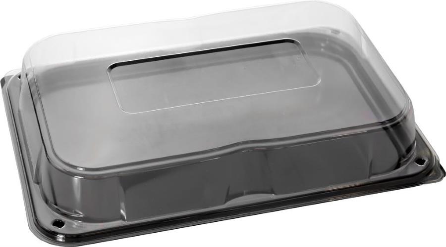 Black Serving Platters With Lids