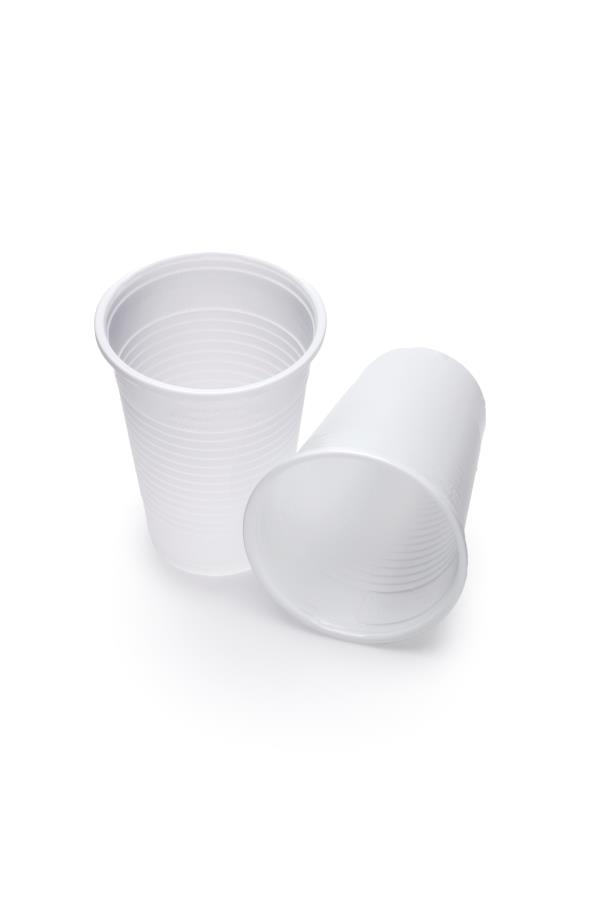 White 7oz Non Vending Plastic Cups