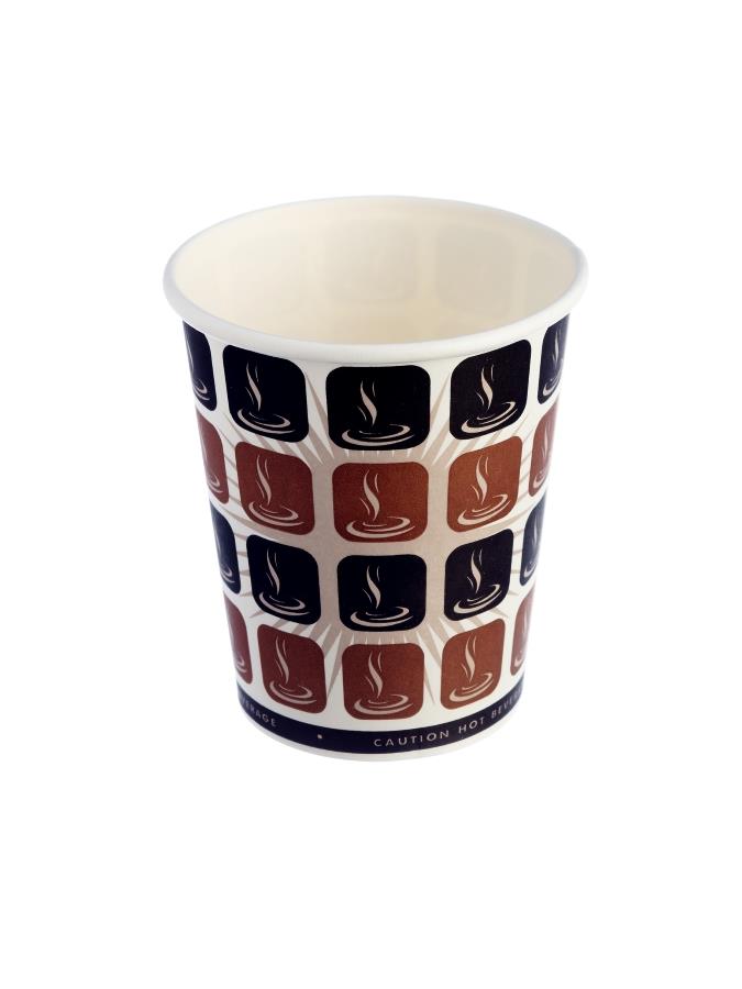 Cafe Mocha Hot Drink Cup 8oz