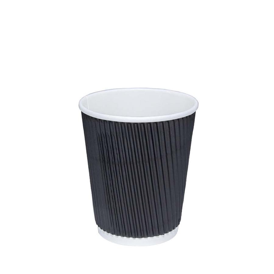 Ripple Cups - Black - 8oz