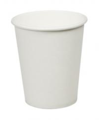 8oz White Single Wall Paper Cups