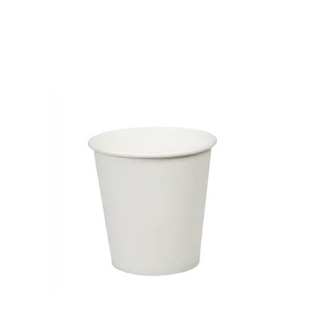4oz White Single Wall Paper Cups