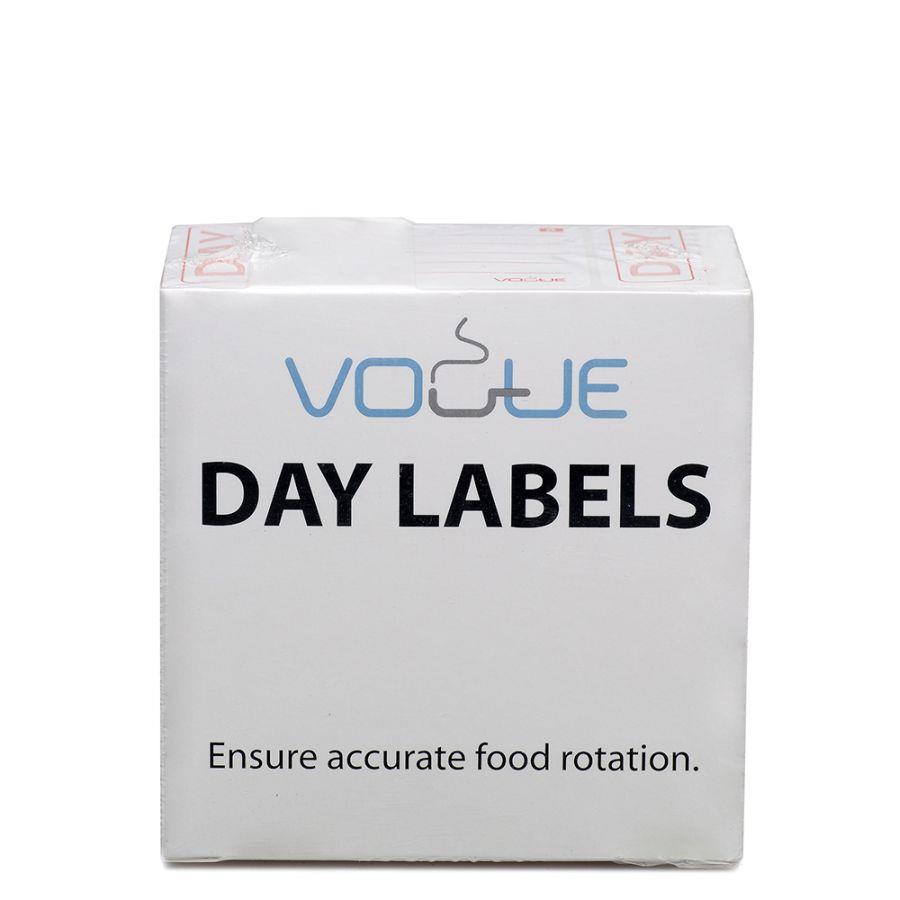 Vogue Day Food Prep Labels