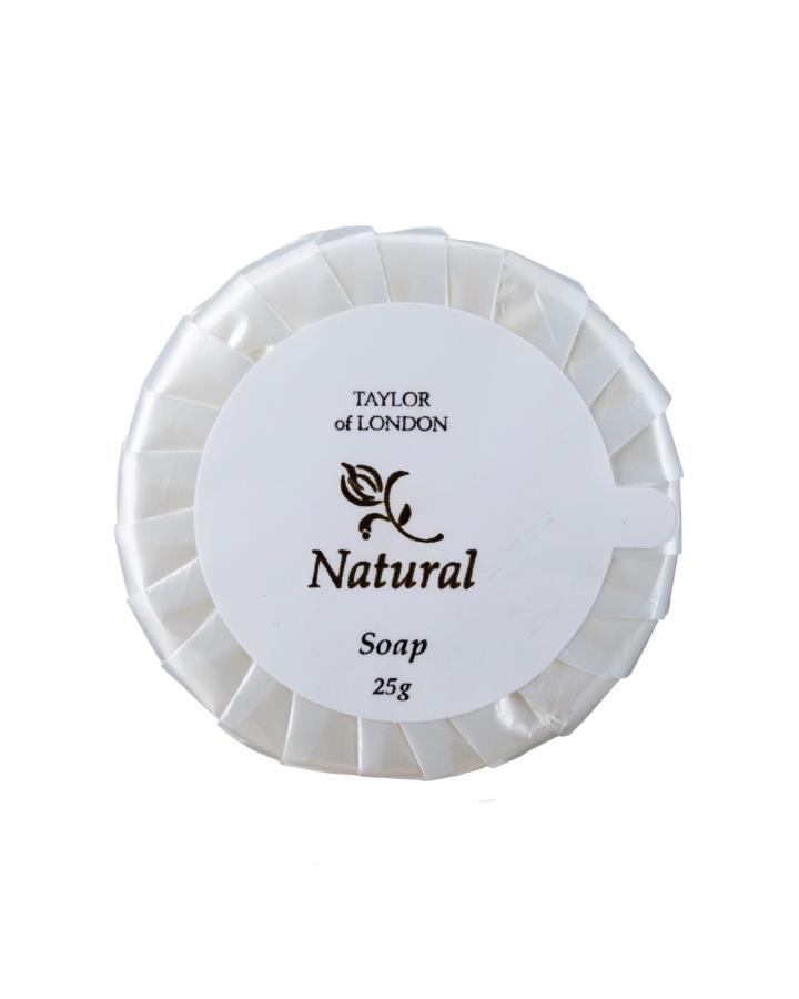 Taylor Of London Natural Tissue Pleat Soap 25g