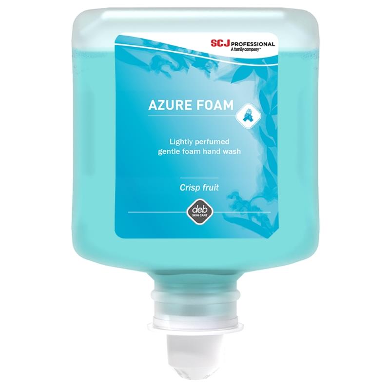 deb azure, foam wash, hand wash, soap, brand, professional, rich foam, 