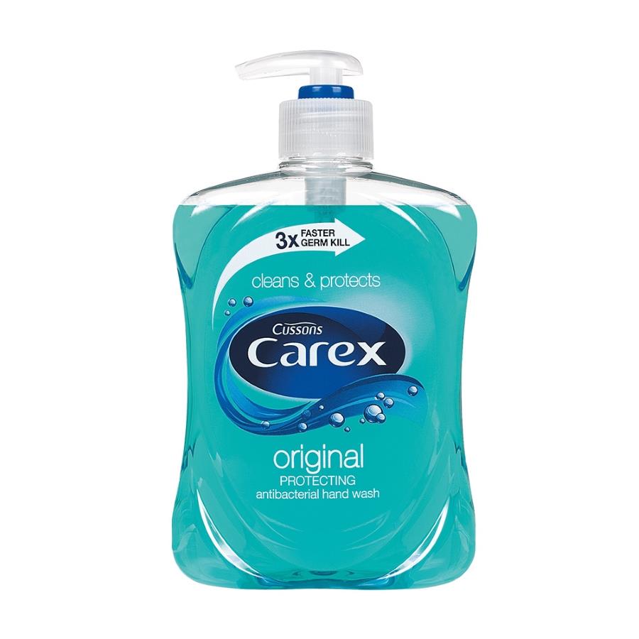 carex antibacterial soap, handwash, protect, clean, trusted brand, professional 