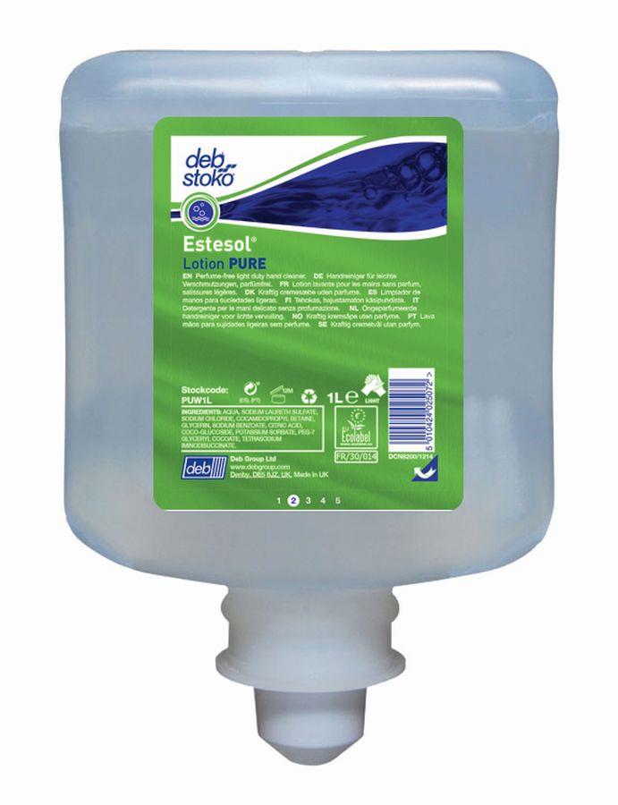 deb estesol, lotion, grease removal, soiling, work, industrial, glycerine 