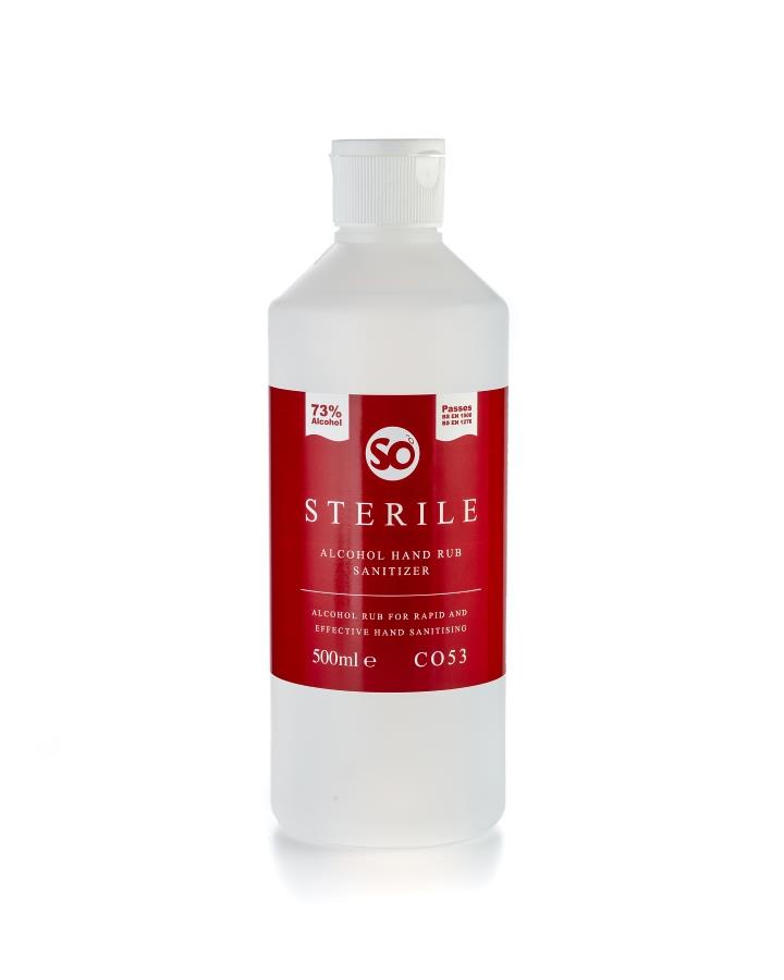 Sterile Hand Sanitiser 500ml