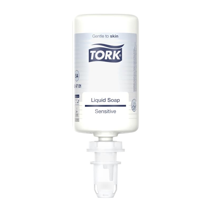 424701 Tork S4 Sensitive Liquid Soap 1ltr