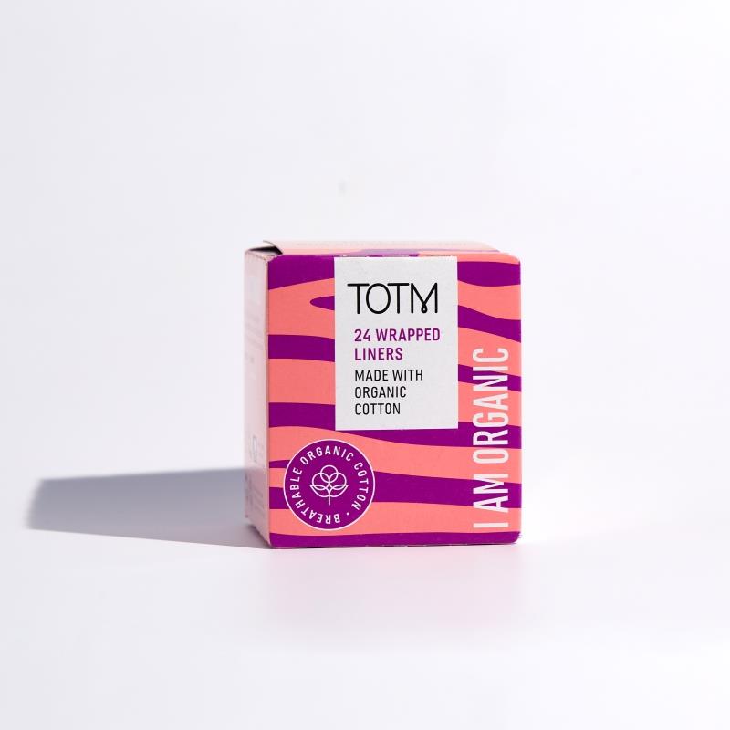 TOTM Organic Cotton Wrapped Liners 24's