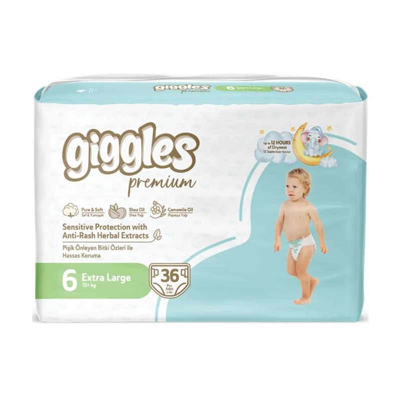 Giggles Nappies Size 6 XL Pack 36’s