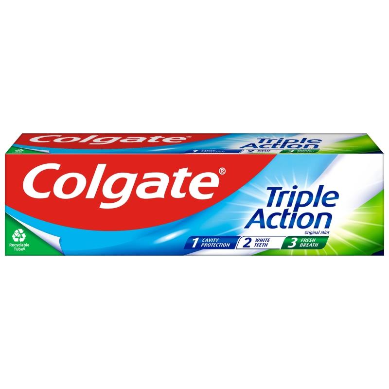 colgate, brand, toothpaste, flouride, clean teeth, antibacterial, gel, 12 hour protection 