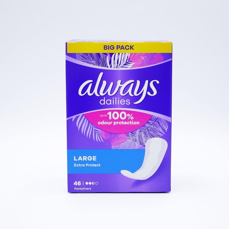 Always Dailies Liners Large