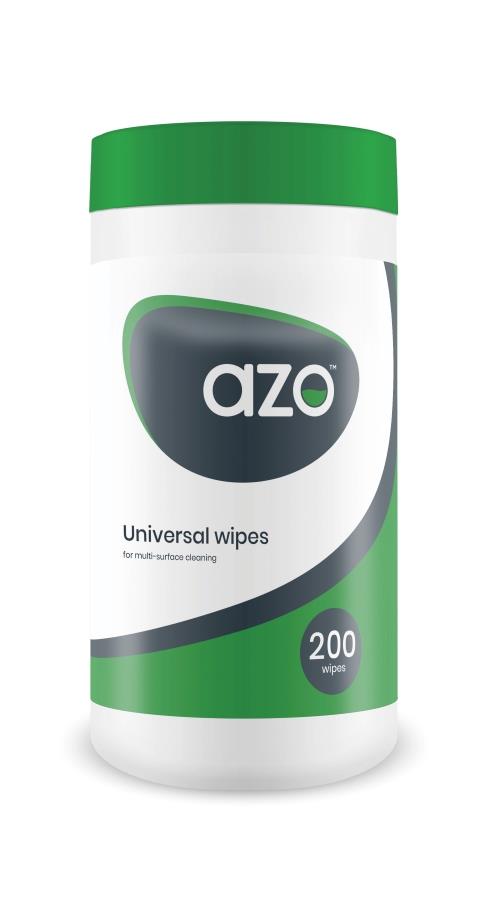 azomax wipes, antibacterial, sanitising, opticians, healthcare, disinfectant, one step, no alcohol, bactericidal 