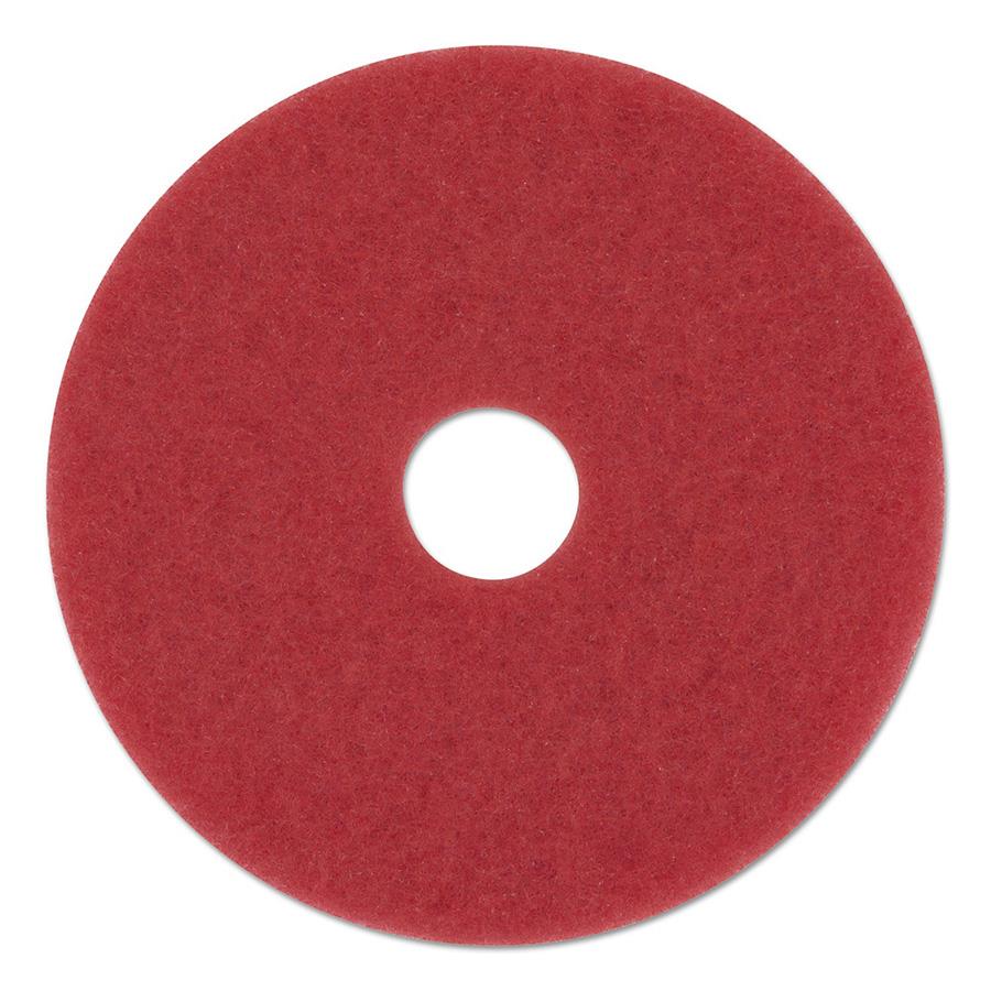 17" Red Floor Pads