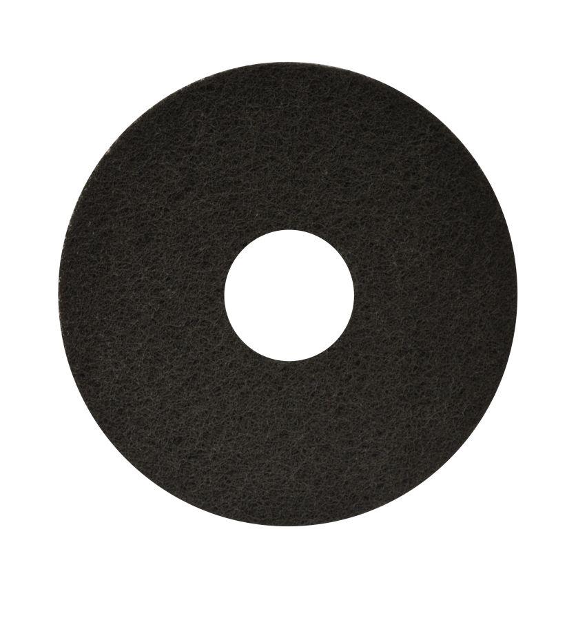 17" Black Floor Pads