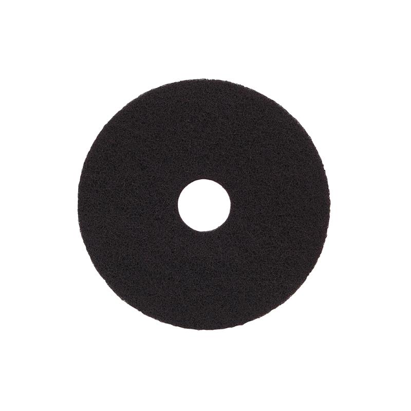 12" Black Floor Pads
