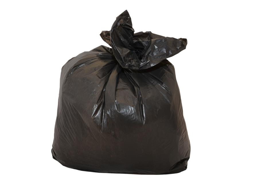 Black Extra Heavy-Duty Sacks 20kg