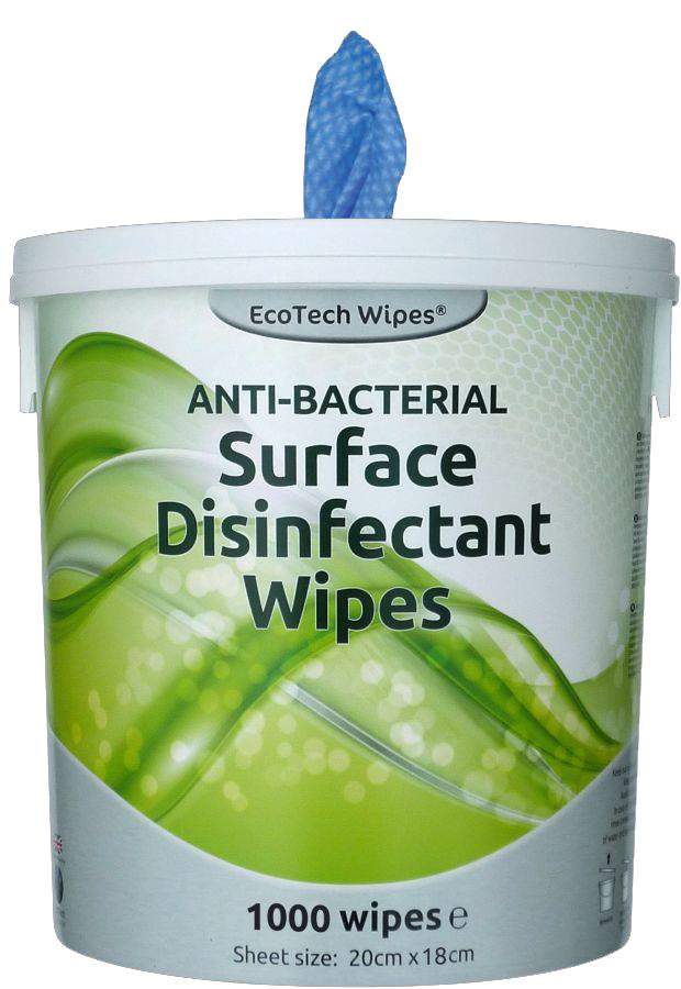 ecotech, disinfectant wipes, sanitising, surface wipes, germ protection, kill germs, 