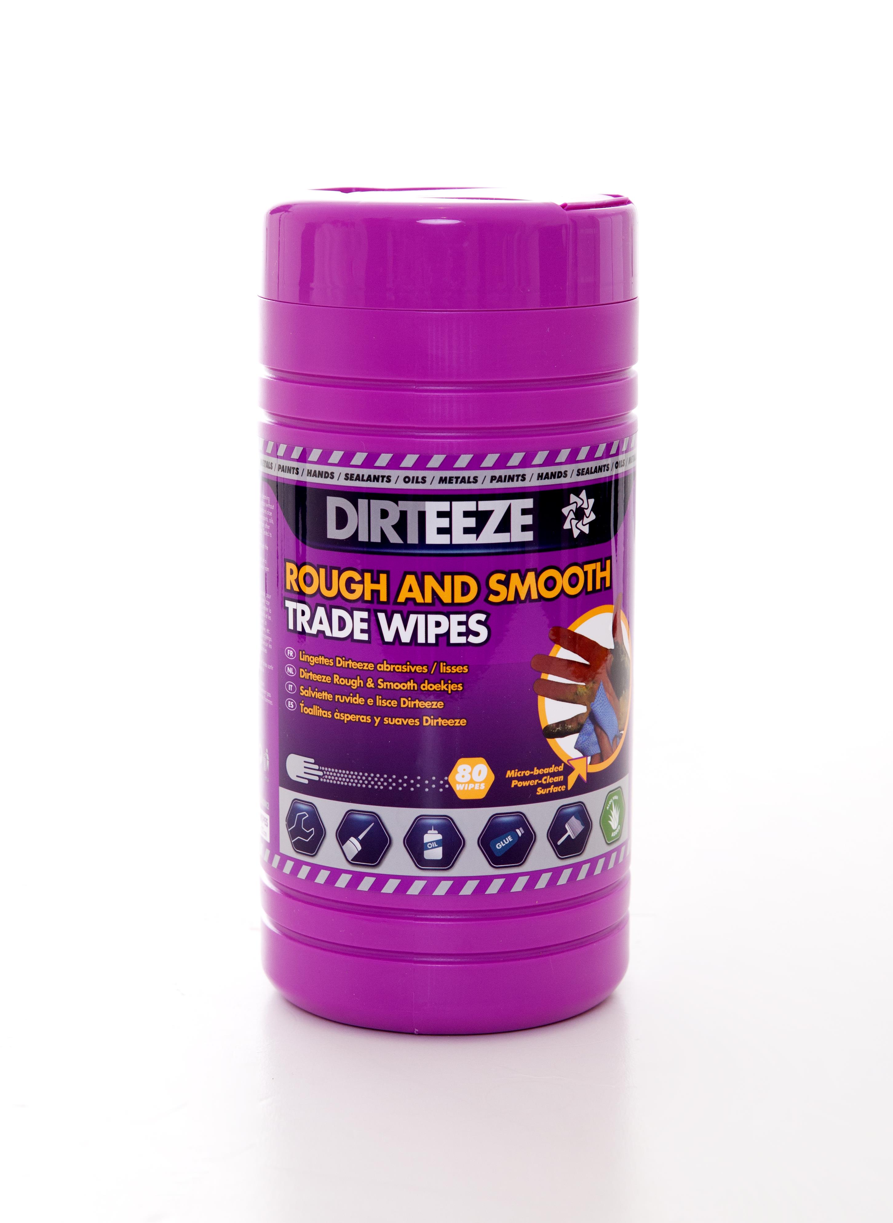 dirteze, dual sided, micro beaded, effective, quality, pre-moisturised, 