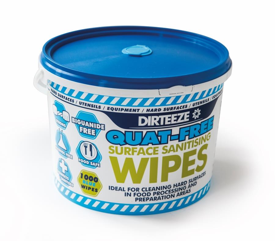 dirteze, sanitising, wipes, cleaning, antibacterial, kill bacteria, fragrance free 