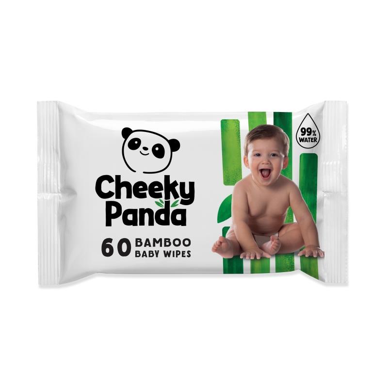 Cheeky Panda Bamboo Baby Wipes 60’s