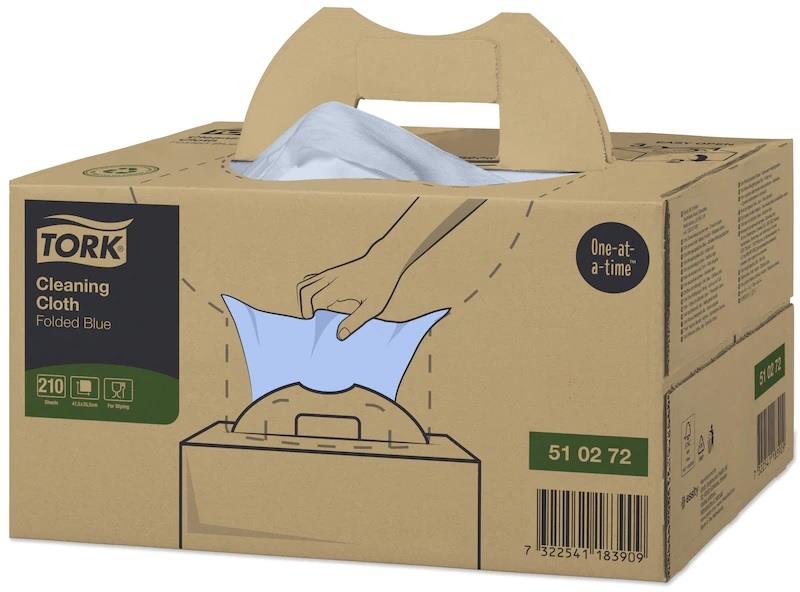 510172 Tork Cleaning Cloth Handy Box