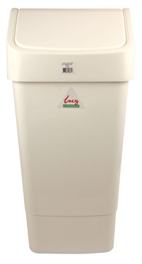 lucy, swing bin, 50l, food safe, easy disposal, strong, kitchen 