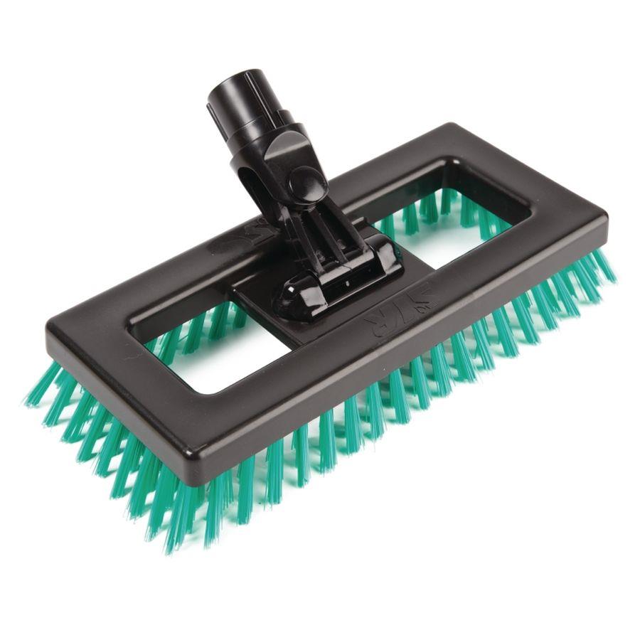 deck scrubber, tough, effective, green, colour coding 