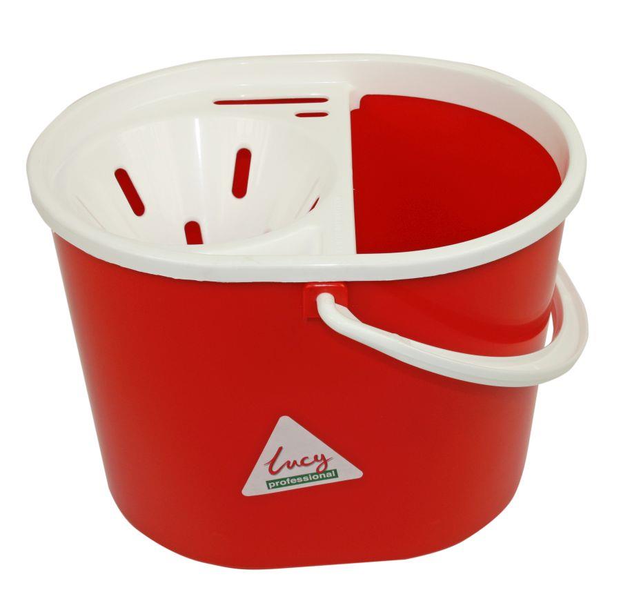 Lucy Mop Bucket & Wringer - Red
