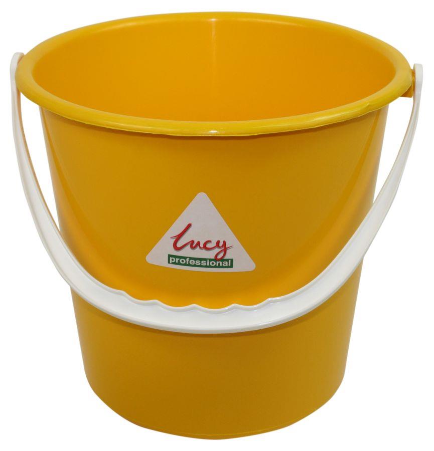 Plastic Bucket - Yellow - 10ltr