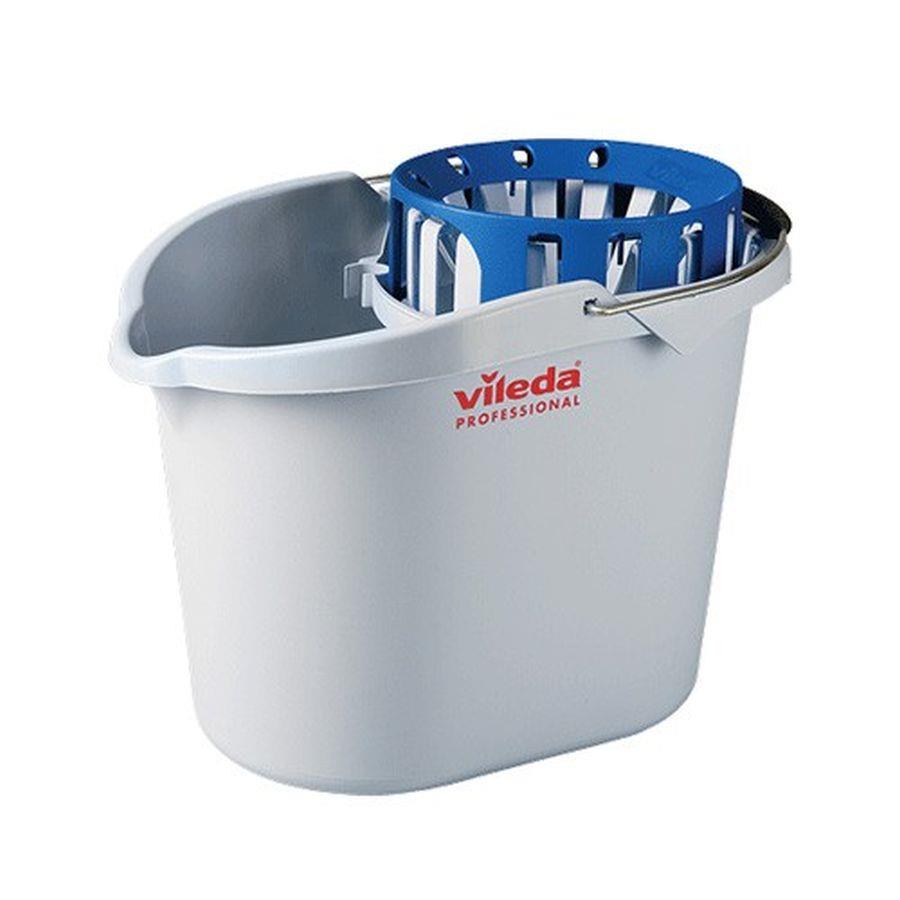 Vileda Supermop Bucket & Wringer - Blue