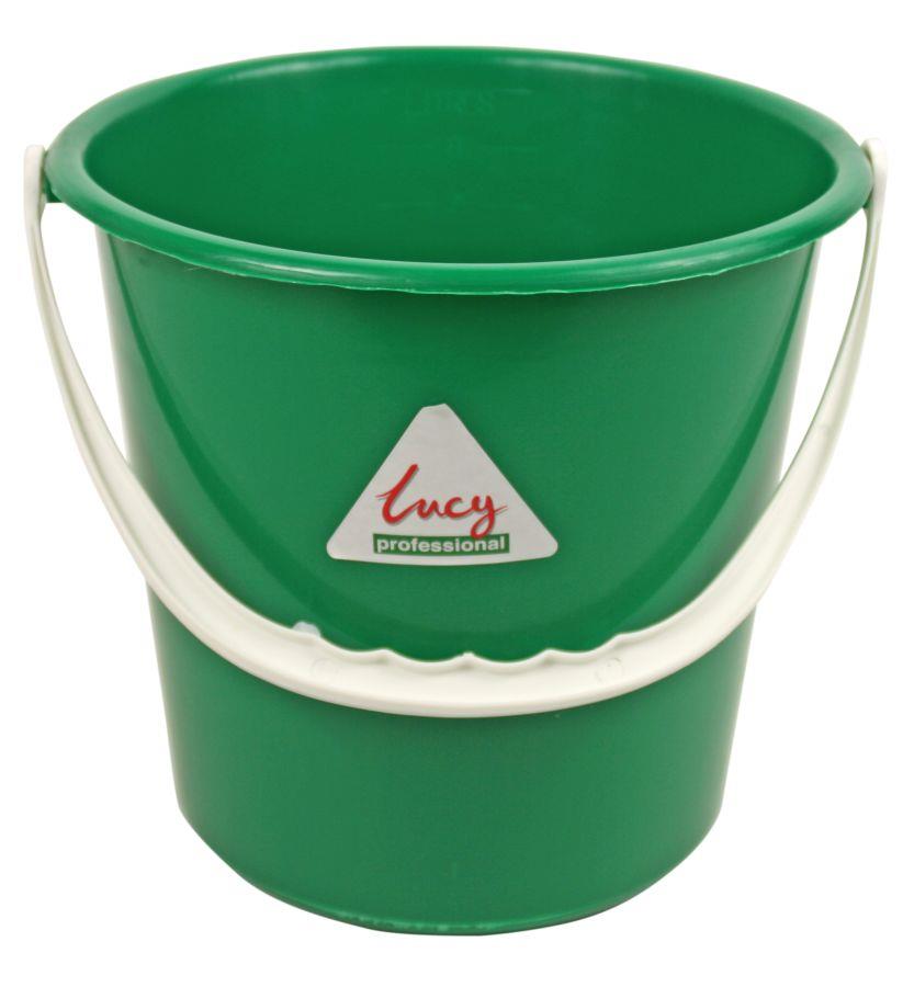 Plastic Bucket Green - 10ltr