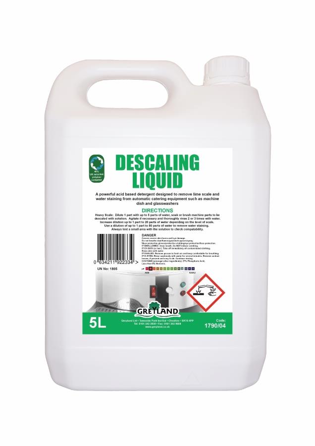 limescale remover, descaler, hard water, dishwashers, glass washers, 