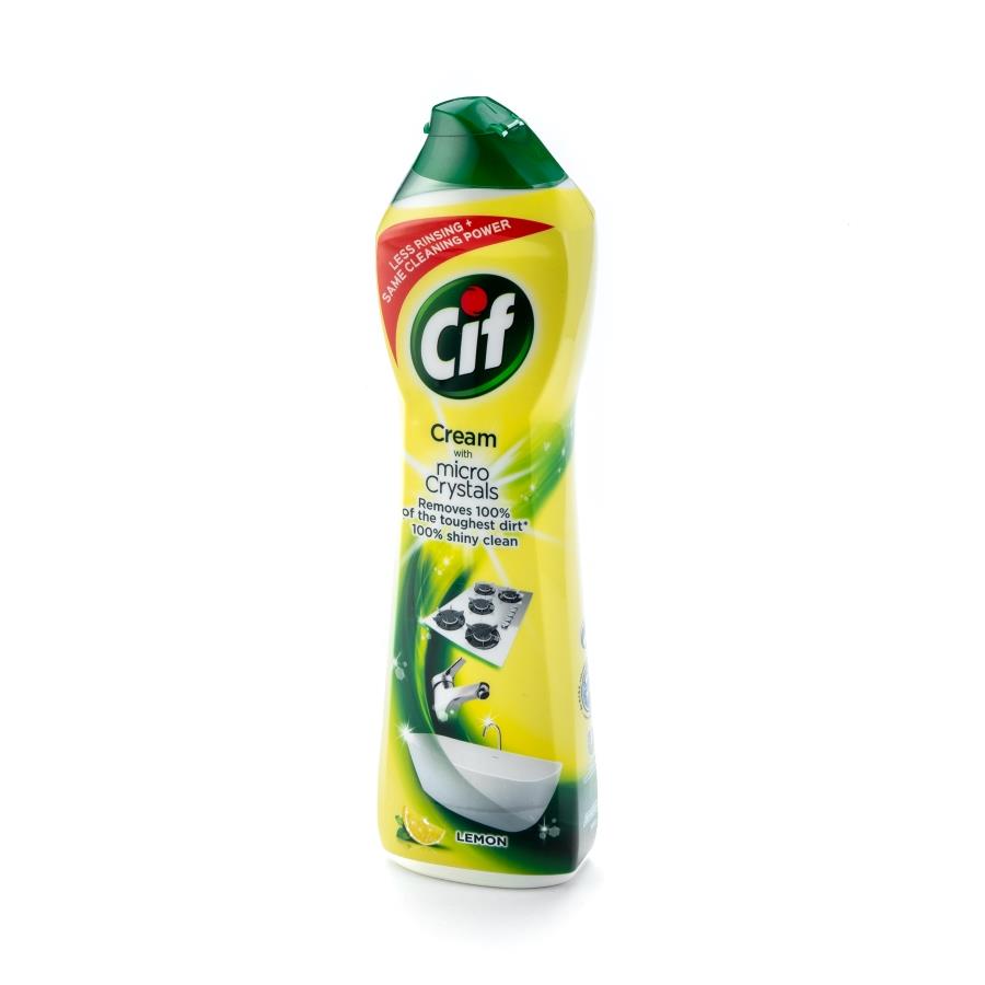 cif, cream cleaner, effective, dirt removal, stains, washroom and kitchen cleaner, 