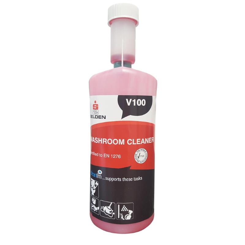 V100 V-Mix Washroom Cleaner 1ltr