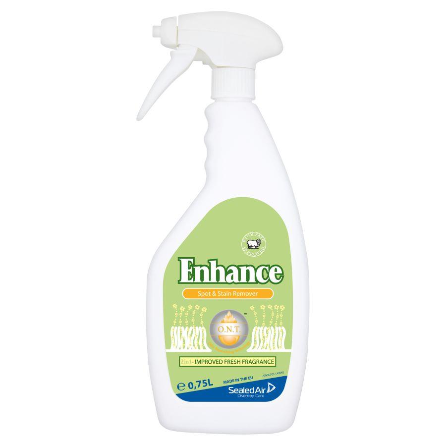 stain remover, enhance, neutralise odours, apple fragrance, domestic and professional use, 