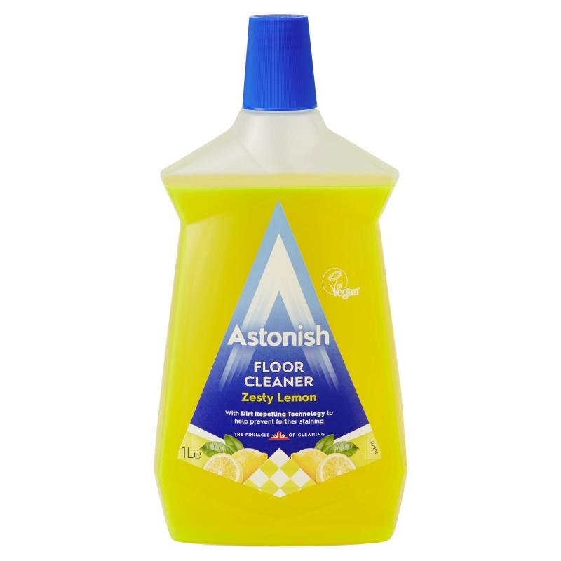 Astonish Zesty Lemon Floor Cleaner 12 x 1ltr