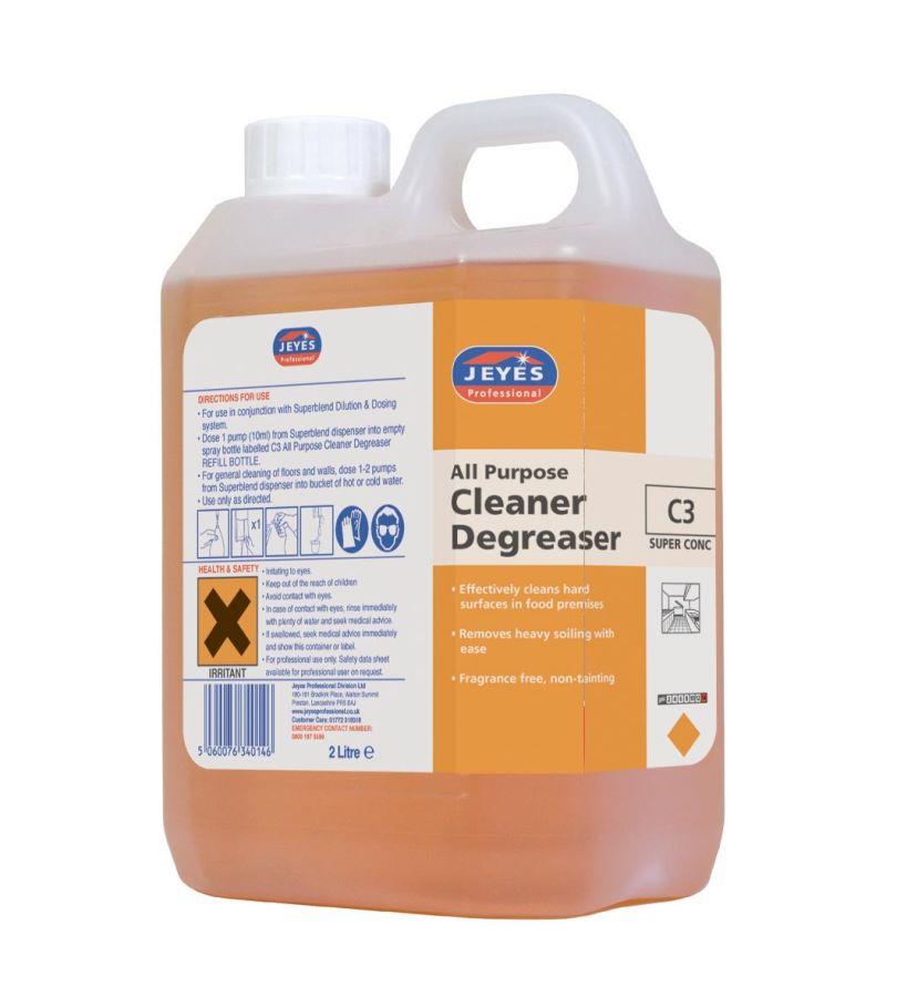 Super Concentrated All Purpose Cleaner Degreaser - 2ltr