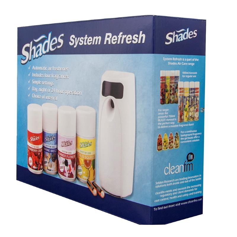 Selden System 3000 Shades Air Freshener Starter Pack