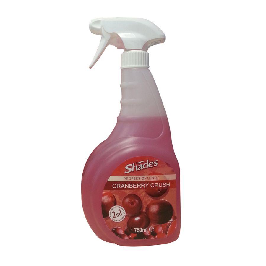 shades, air freshener, neutralise odours, long lasting, trigger spray