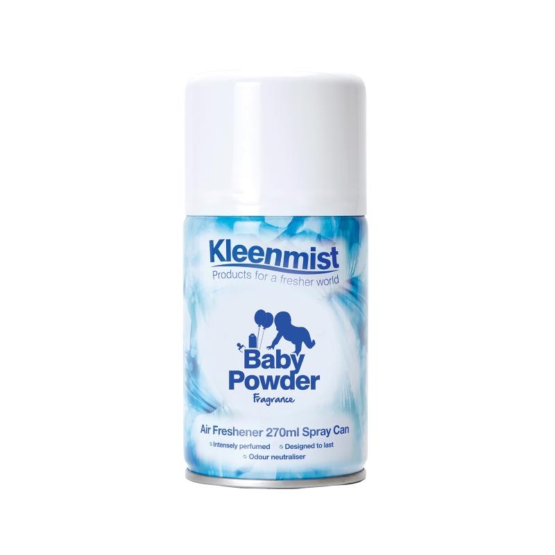 Kleenmist Baby Powder Airfreshener Refills 270ml