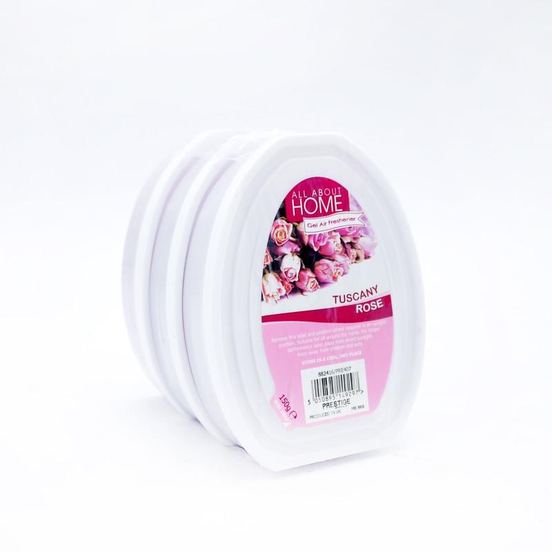 All About Home Gel Air Freshener Tuscany Rose