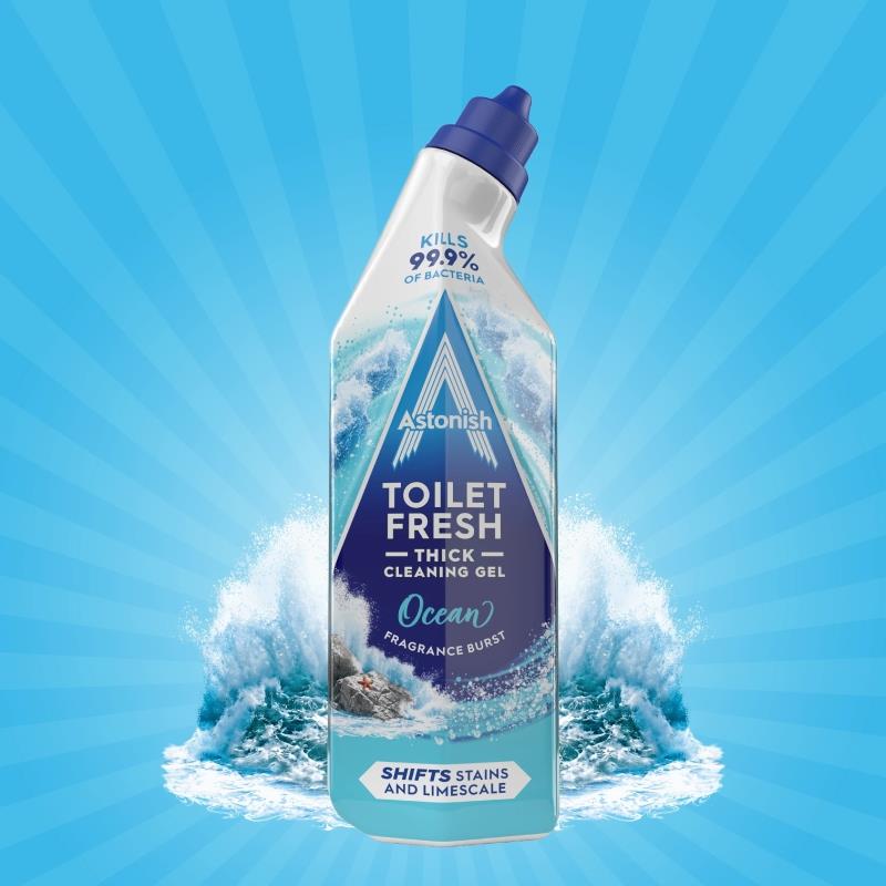 Astonish Toilet Gel Fresh Ocean 750ml