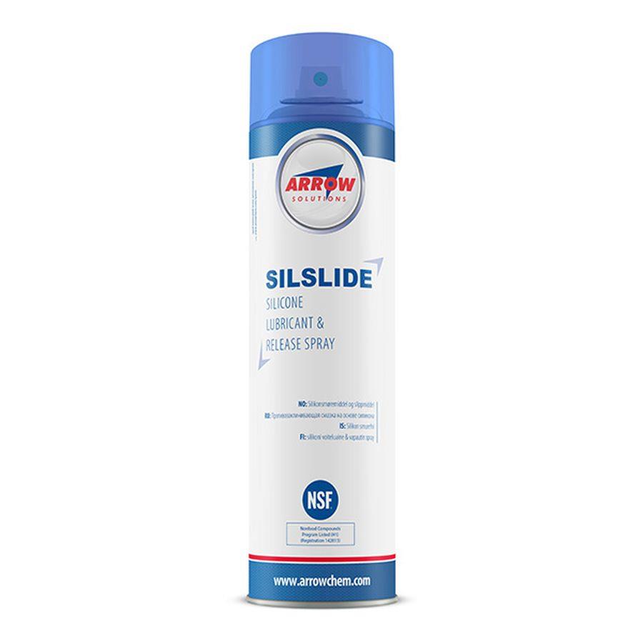 multipurpose, silicone, lubricant, arrow, clear, non tainting, 
