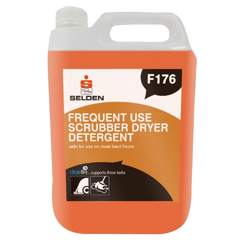 F176 Frequent Use Scrubber Dryer Detergent 5ltr