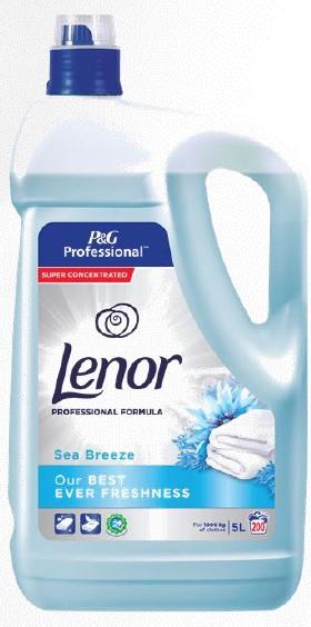 lenor, concentrated fabric softener, long lasting freshness, professional, 
