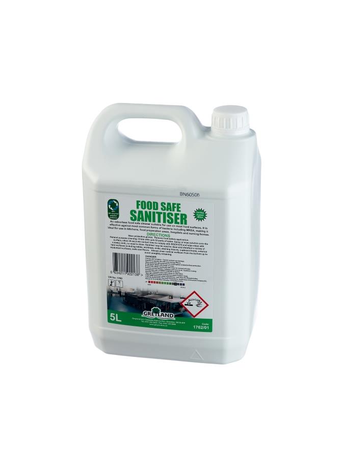 Greyland Food Safe Sanitiser 5L
