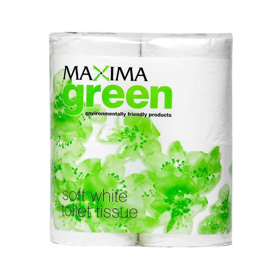 Maxima Green 320 Sheet Toilet Rolls